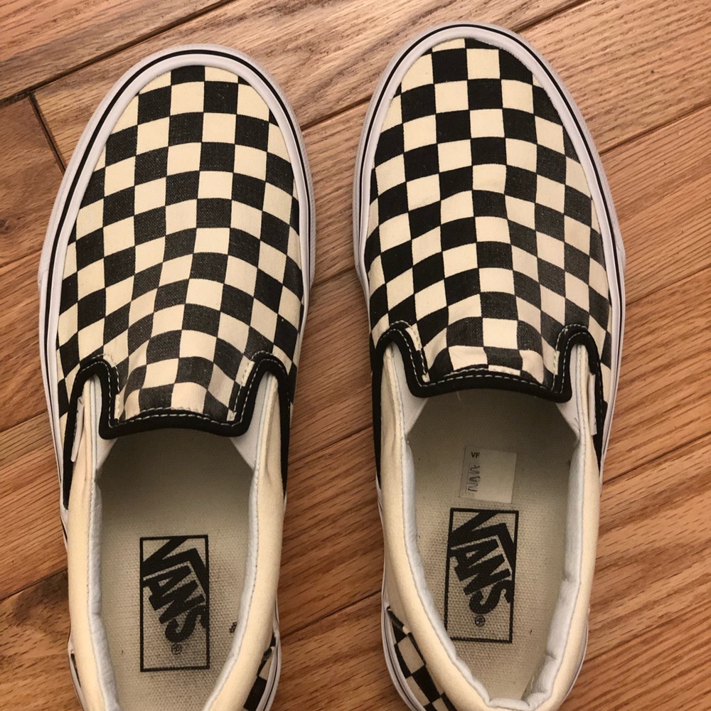 Checkered Vans